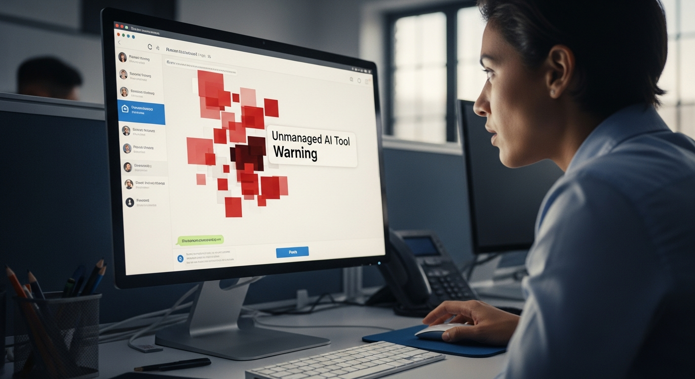 Analysts reviewing risky prompts and free AI tool usage