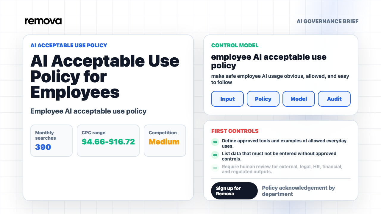 AI Acceptable Use Policy for Employees Video Overview