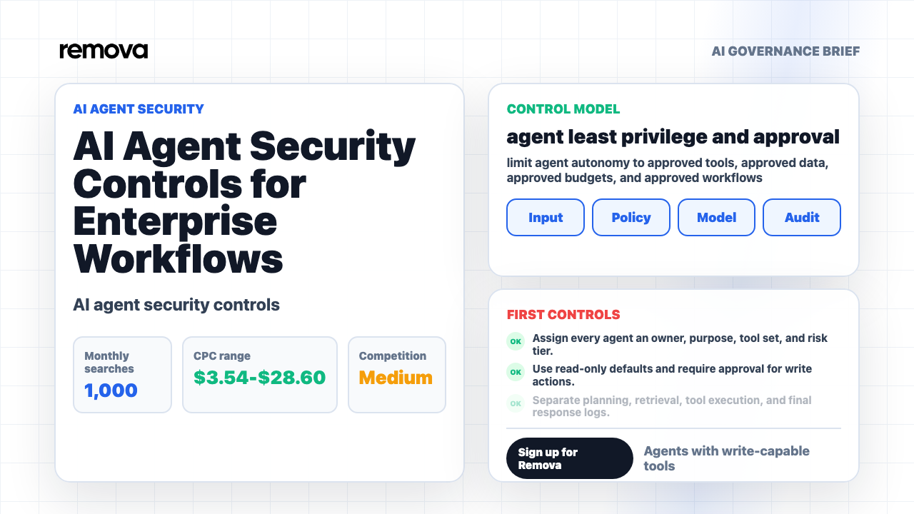 AI Agent Security Controls for Enterprise Workflows Video Overview
