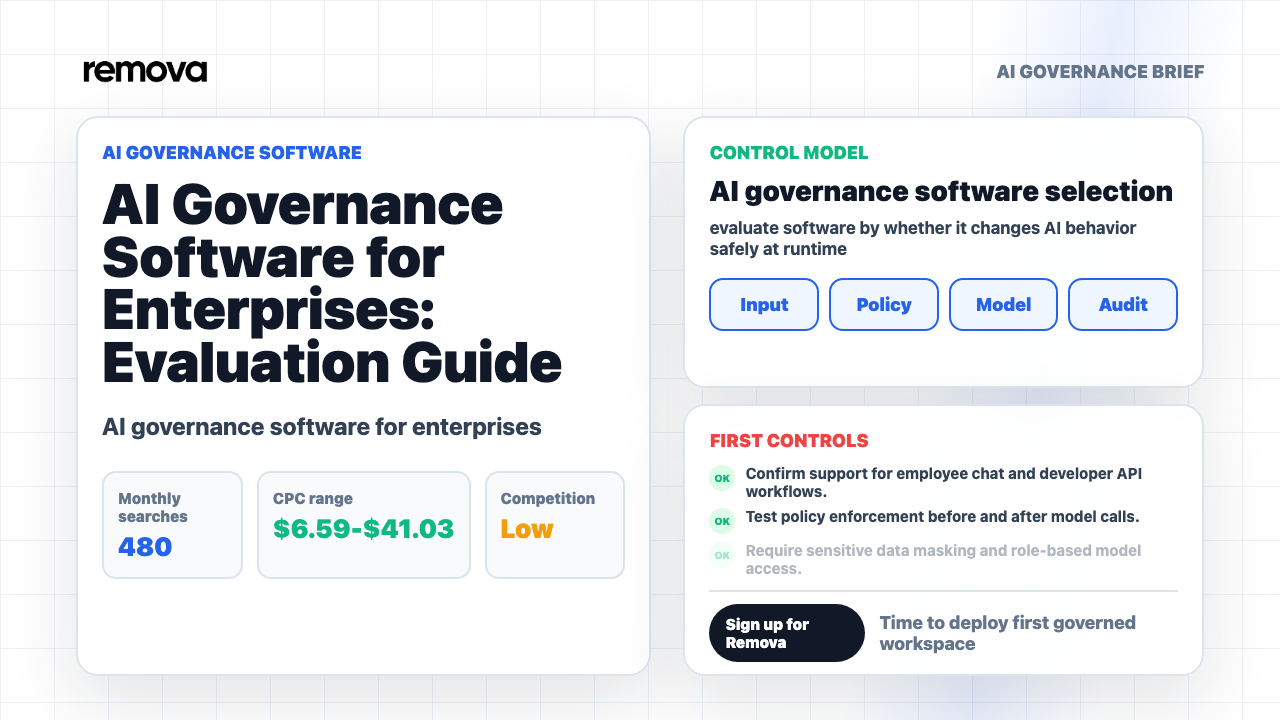 AI Governance Software for Enterprises: Evaluation Guide Video Overview