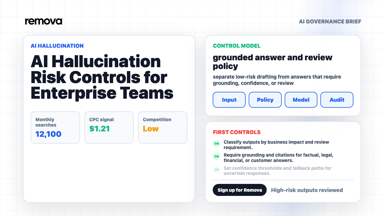 AI Hallucination Risk Controls for Enterprise Teams Video Overview