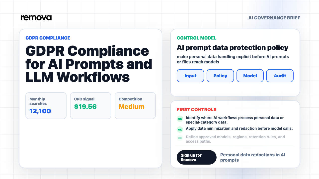 GDPR Compliance for AI Prompts and LLM Workflows Video Overview