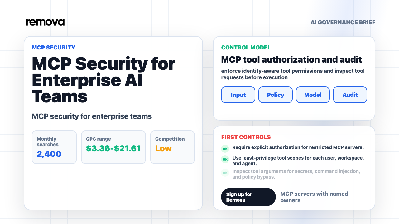 MCP Security for Enterprise AI Teams Video Overview